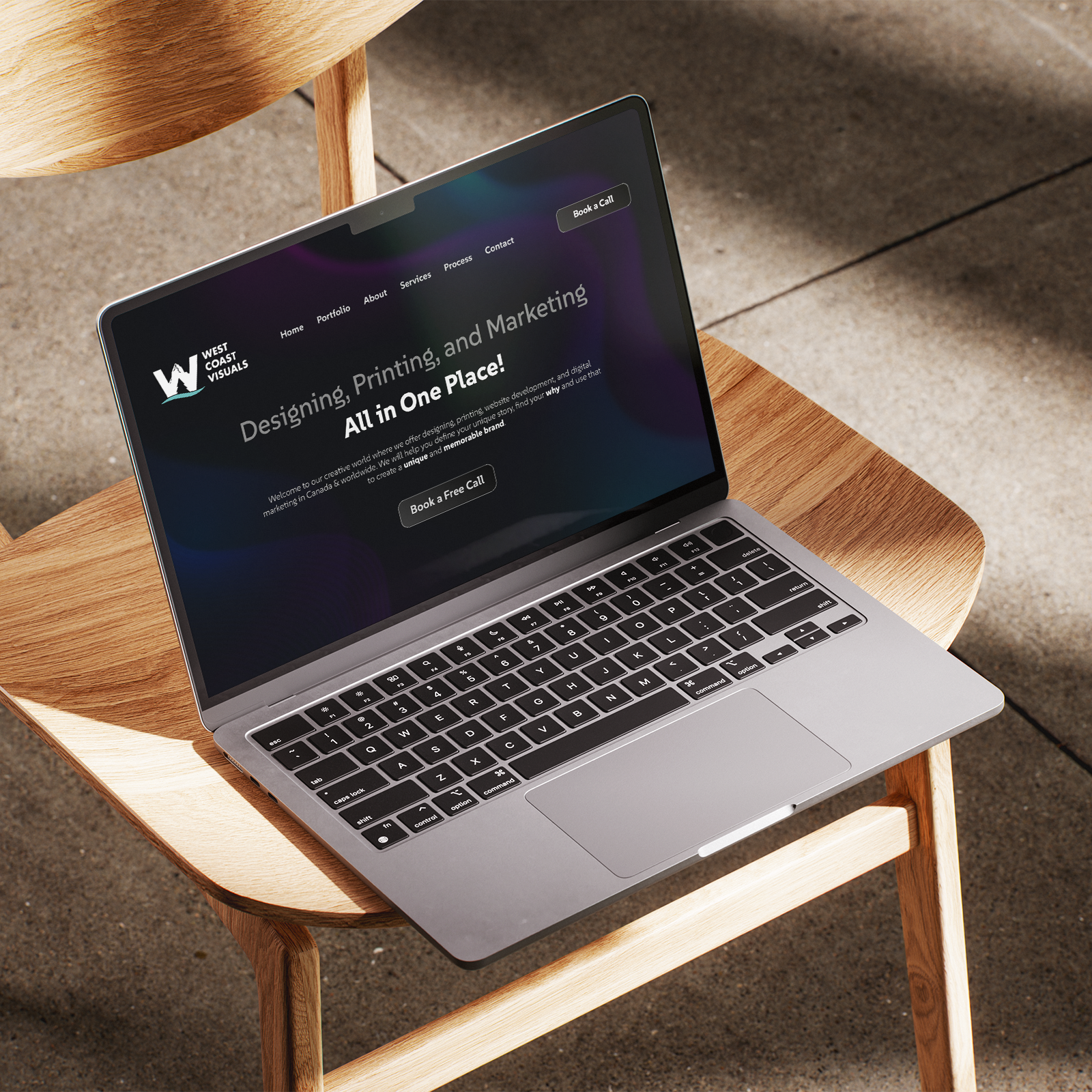 West Coast Visuals website